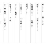 【東京書籍】６年漢字プリント　１学期⑦　